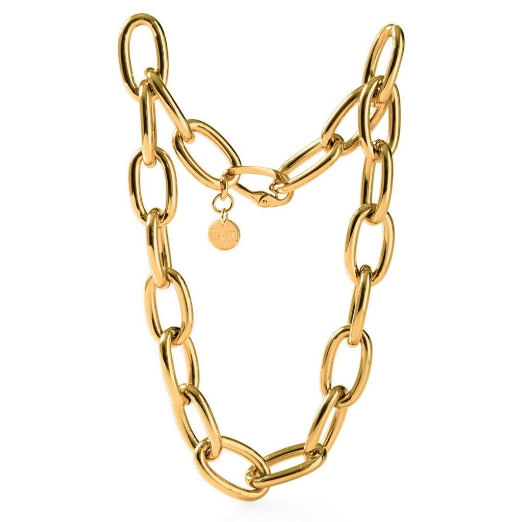 Collana Donna Unoaerre Cable in bronzo dorato o argentato - 000EXH5014000