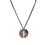 Collana Unisex Cuore o Croce in Argento - CA010949