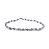 Bracciale Spadarella Ematite e Anellini -SPBR490 -